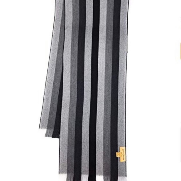Men's 100% Australian Merino Vertical Stripe Scarf